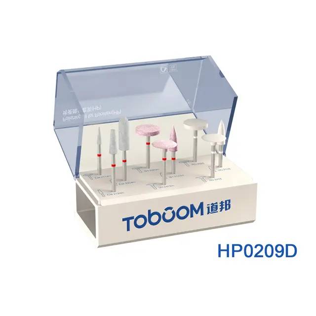 HP0209D Porcelain Extraoral Polishing Kit for Low-Speed Straight Handpiece
