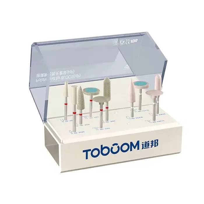 HP1210D Glass Ceramic Extraoral Polishing Kit for Low-Speed Straight Handpiece