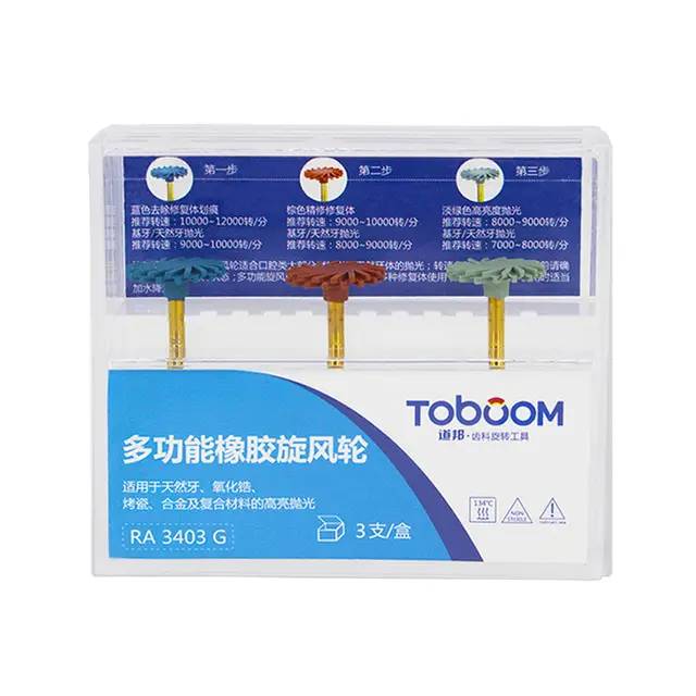 RA3403G Multifunctional Cyclone Wheel Polishing Kit for Low-Speed Contra-Angle Handpiece
